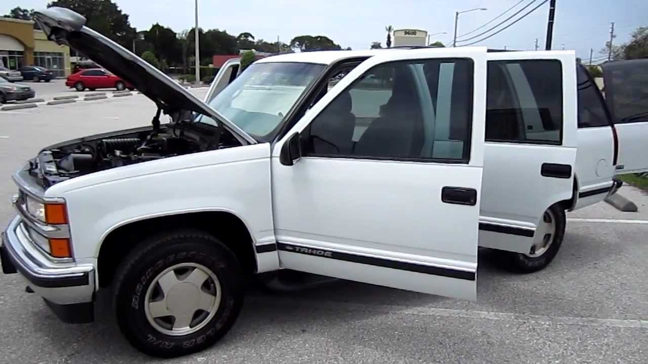 Sold 1999 Chevrolet Tahoe Ls 4x4 Meticulous Motors Inc Florida For Sale