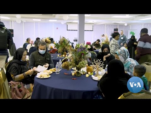 New Refugees Celebrate First Thanksgiving in US