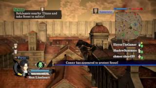 Meanwhile, Lieutenant Levi...