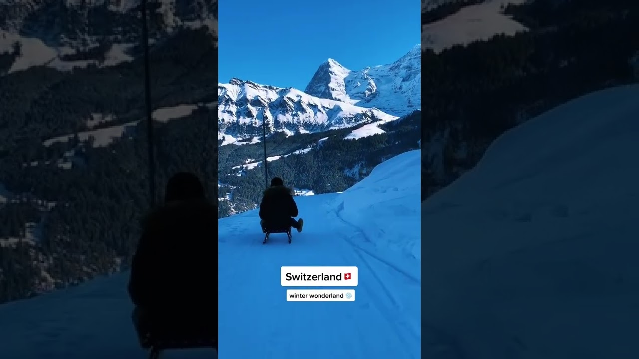 Down to Lauterbrunnen from Mürren - Travel ✈️✈️