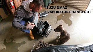 Athlete Statistics Isuzu Dmax Aircon Evaporator Changeout