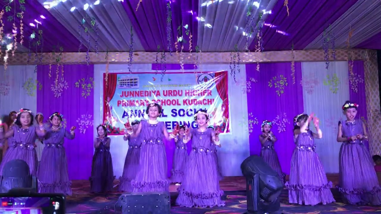 Chanda Chamke Song Dance | Girls Performance | School Annual Function 2025-26 | junnediyaUHPSK