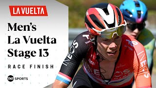 TOUGH CLIMB! 😫 | 2025 La Vuelta a España Stage 13 Final KM's | TNT Sports Cycling
