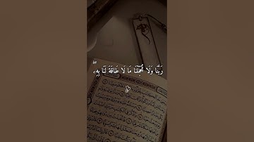 لا يكلف الله نفساً إلا وسعها #قرآن #سورة_البقرة #قران_كريم #مصر #السعودية #الخليج #اكسبلور