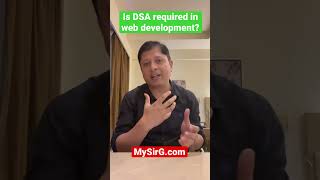 Is DSA required in web development?