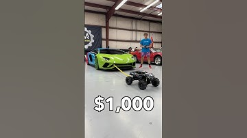 $6,000 RC Car vs Lamborghini🔥🚀