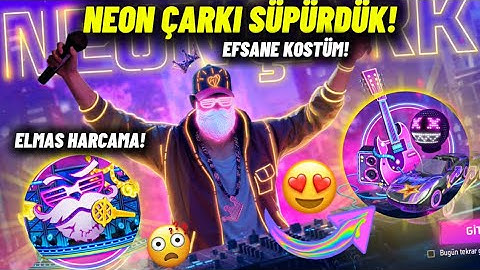 NEON ÇARK EFSANE KOSTÜM! EFSANE KOMBİN! | SÜPÜRDÜK! | Free Fire