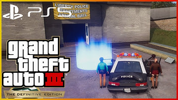 Mission #6 - The fuzz ball | GTA 3 - The Definitive Edition | PS5 (4k 60Fps)