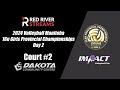 16u girls  day 2  court 2  dakota  volleyball manitoba provs sponsored by impact volleyball club