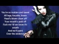 Marilyn Manson - Evidence [Lyrics]