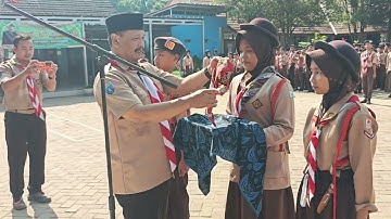 Penerimaan Tamu Penggalang 2025 | SMPN 1 Warunggunung 
