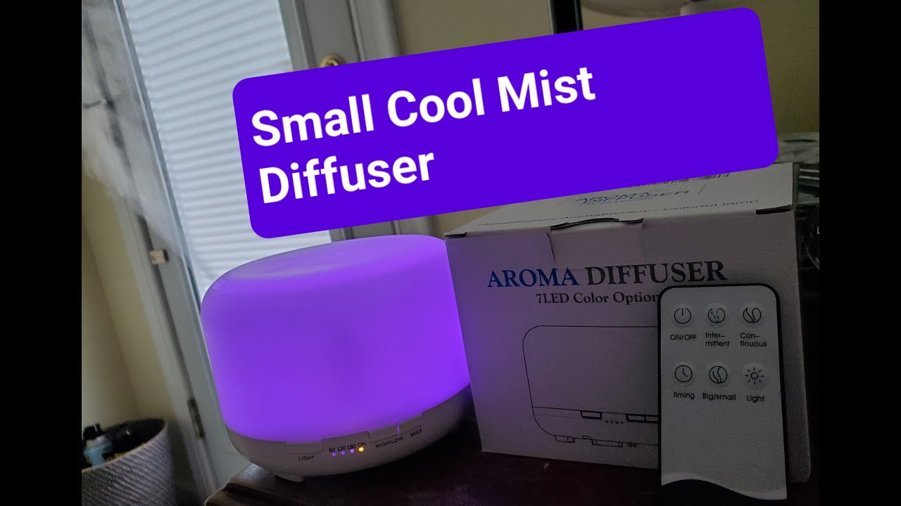 Small Aroma Diffuser | Cool Mist | Safe & Affordable | KimTownselYouTube