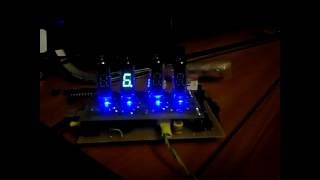 IV-3a VDF tube Clock Atmega8