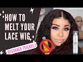 Easiest Way to Melt Your Lace Wig (Beginner Friendly)