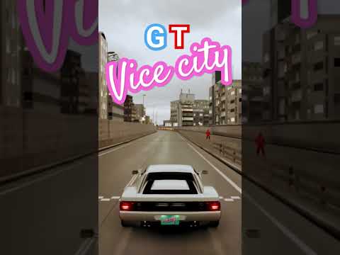 🏁Gran Turismo 🌴Vice City🌴 #granturismo #vicecity #testarossa
