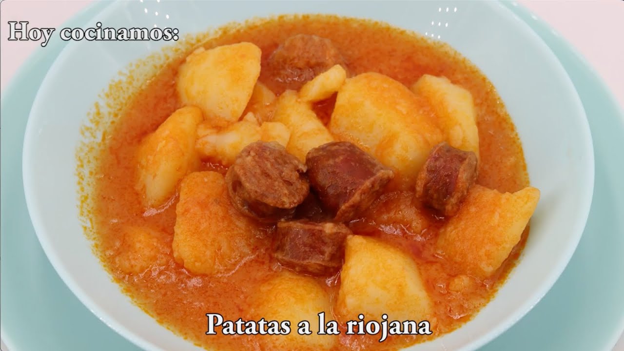 Patatas a la riojana con la 