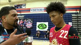 Mikey Williams Interview 2022 Pangos All-American Camp