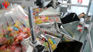 Multi function soft candy hard candy packing machine