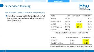 SigDial 2022: GenTUS: Simulating User Behaviour and Language in Task-oriented Dialogues ...