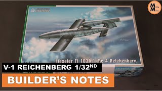 Special Hobbys 132Nd V-1 Reichenberg - Builders Notes