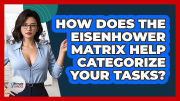 How Does The Eisenhower Matrix Help Categorize Your Tasks? - Ultimate Life Hacks