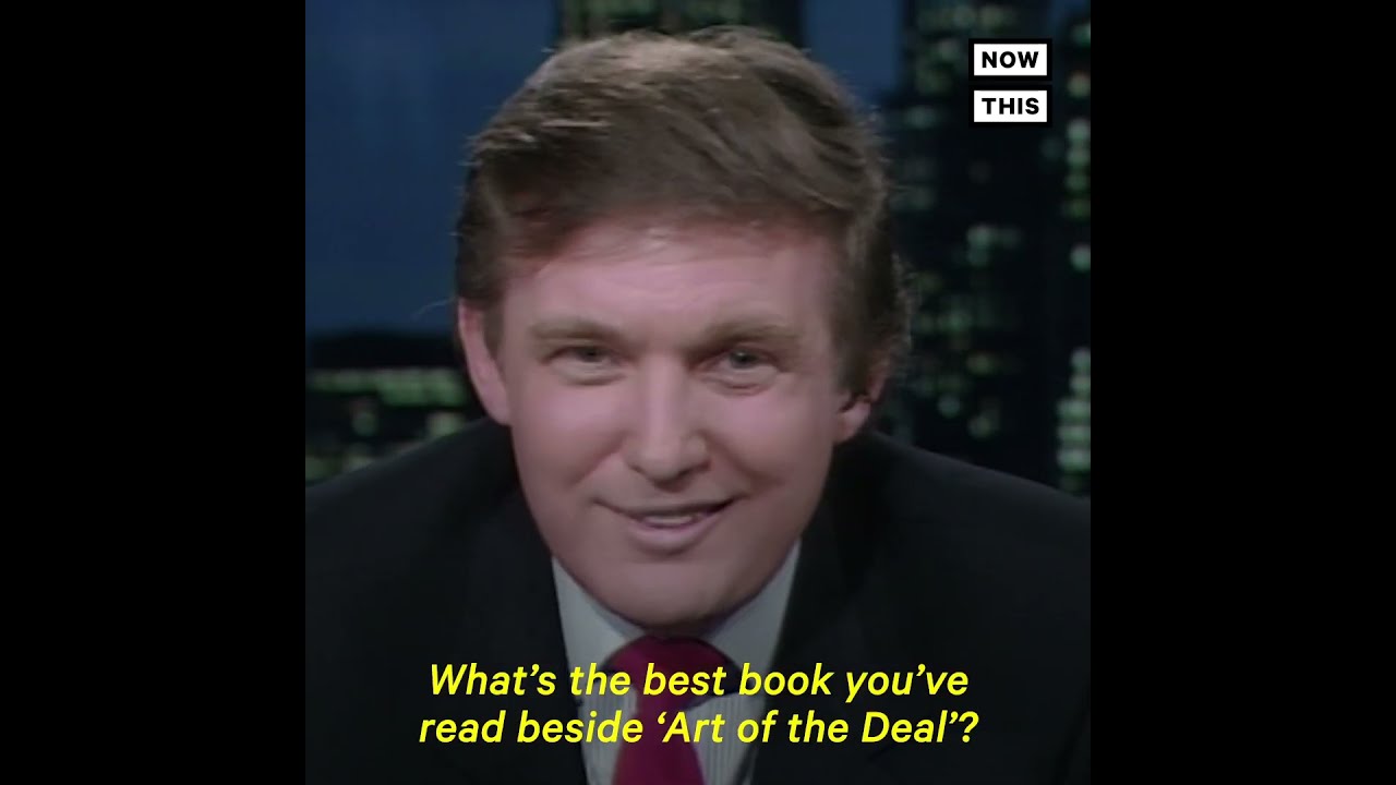 Trump Struggled To Discuss Books In This 1987 Interview NowThis
