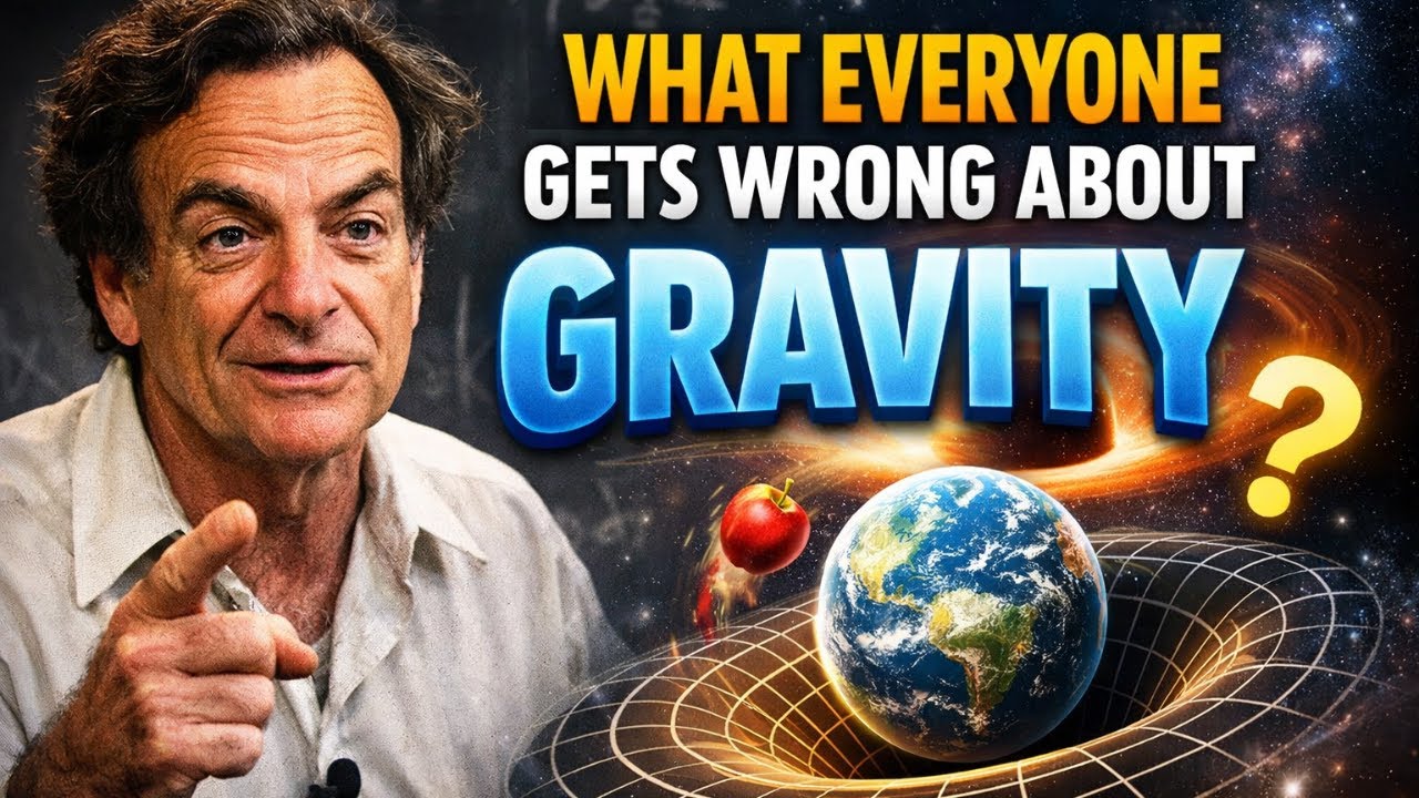 Richard Feynman Reveals What Everyone Gets Wrong About Gravity YouTube