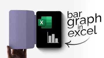How to Make a Bar Graph in Excel on iPad (tutorial)