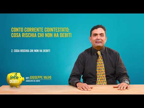 Video Conto corrente cointestato: cosa rischia chi non ha debiti?