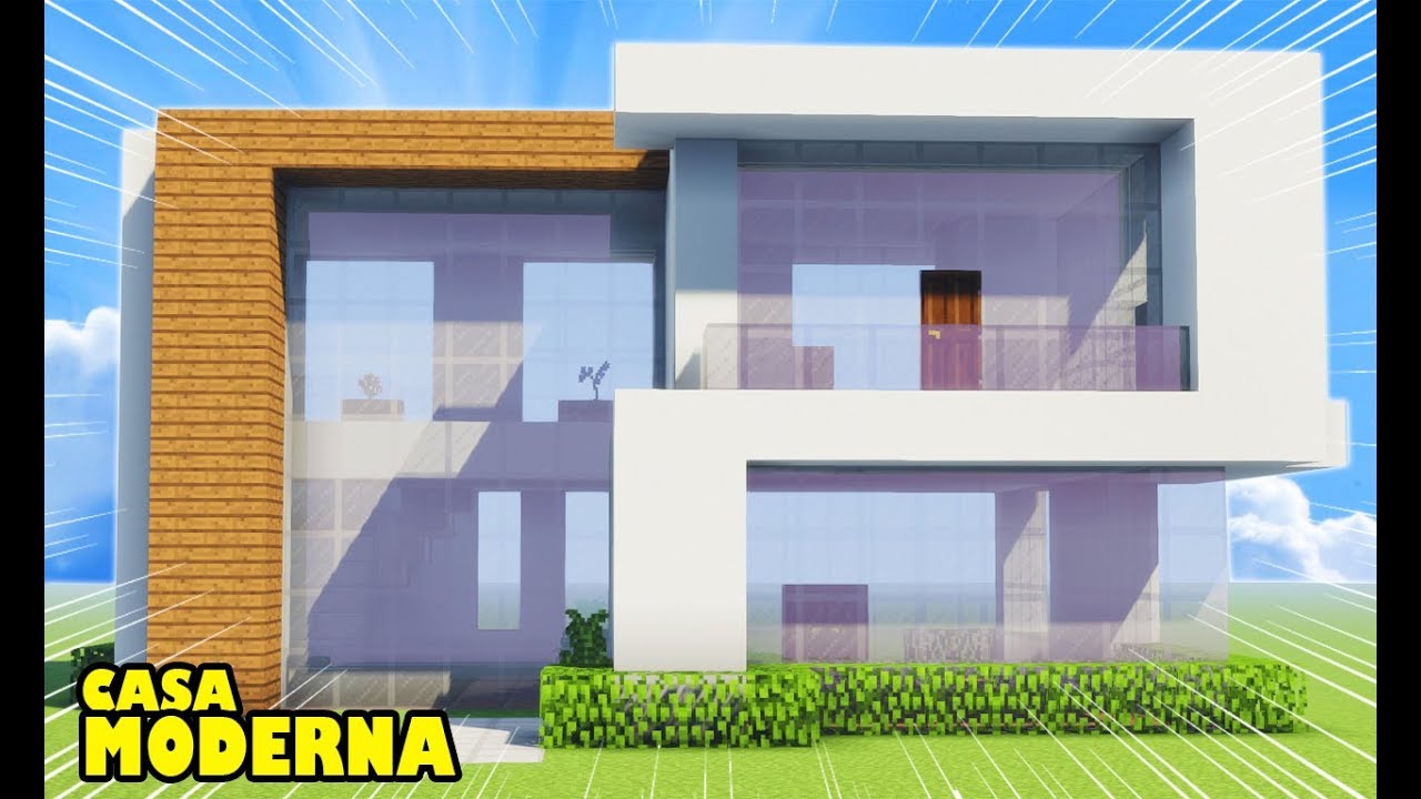 Minecraft Tutorial - Como fazer uma Casa Moderna 