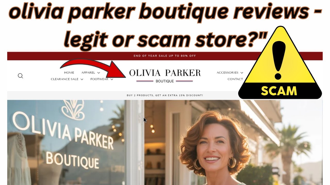 Olivia Parker Boutique Reviews - Legit Or Scam Store? - YouTube