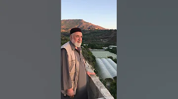 جبال ووديان في الساحل السوري كان يأوي إليها الشيخ في الثمانينيات من القرن الماضي 