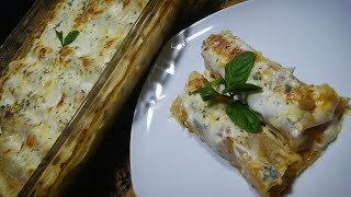 كانيلوني الدجاج و الخضار - cannelloni