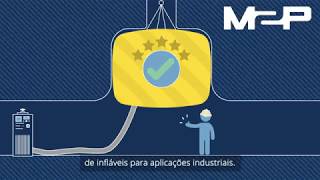 M2P Engineering's Inflatable Minvent Products (Portuguese subtitles)