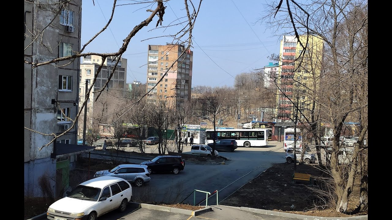 Карбышева, бам, колледж /ДВГГТК/. Владивосток - YouTube