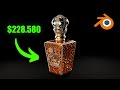 I Modeled The Most Expensive Perfume in The World in Blender