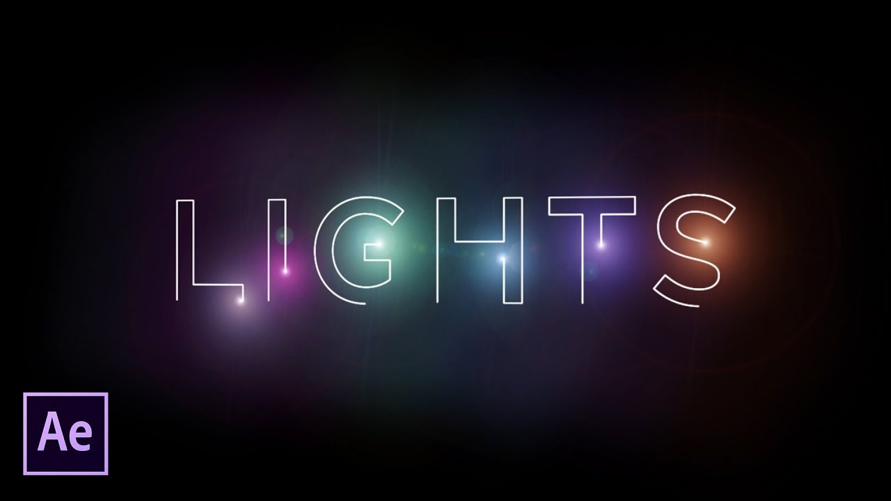 Utilgængelig Overgivelse magasin After Effects Tutorial: Light Stroke | No Plugins - YouTube