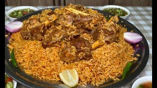 رز بخاري بالرز الامريكي.من يد ابو يزيد👌🏼الرز المشهور في الطائف 😍😍