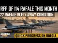 RFP of 114 Rafale this month | 22 Rafale in fly away condition | हिंदी में