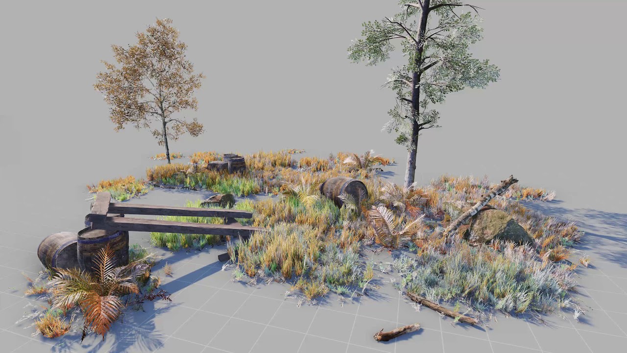 The Vegetation Engine for Unity Demo Scene Loop - YouTube
