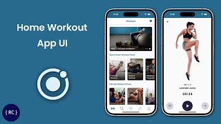 Fitness Workout App UI in Ionic | 7 Minute Workout App Ionic | Yoga App | Home Workout Ionic App screenshot 4