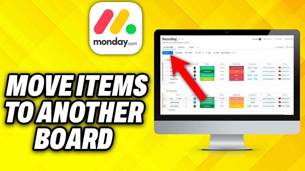 How To Move Items To Another Board In Monday.Com (2024) - YouTube