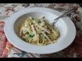 Smoked Turkey & Spring Pea Fettuccine - Creamy Turkey Pasta Recipe