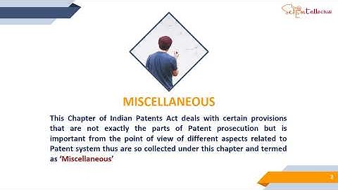S140-S141, Indian Patents Act, 1970. CHAPTER XXIII: MISCELLANEOUS (Indian Patent Agent Exam)