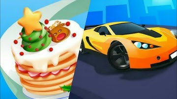 pancake run VS race master 3D | All level Gameplay on android and iOS | walkthrough