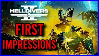 For Super Earth! HELLDIVERS 2: First Impressions