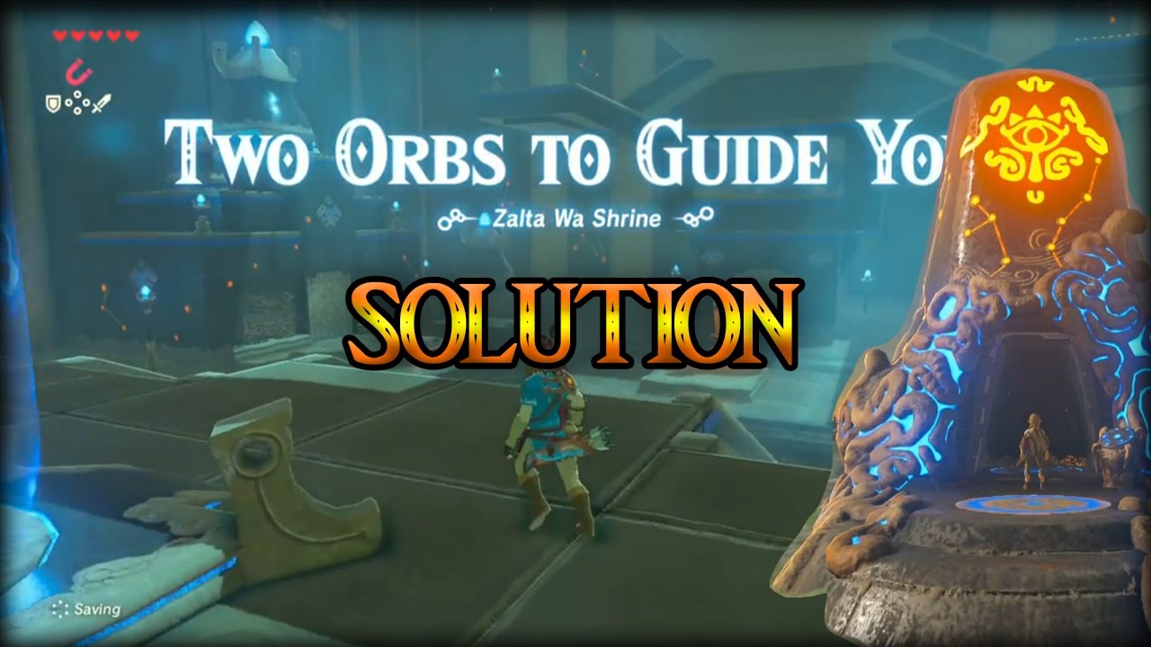 Zalta Wa Shrine Solution - Breath of the Wild