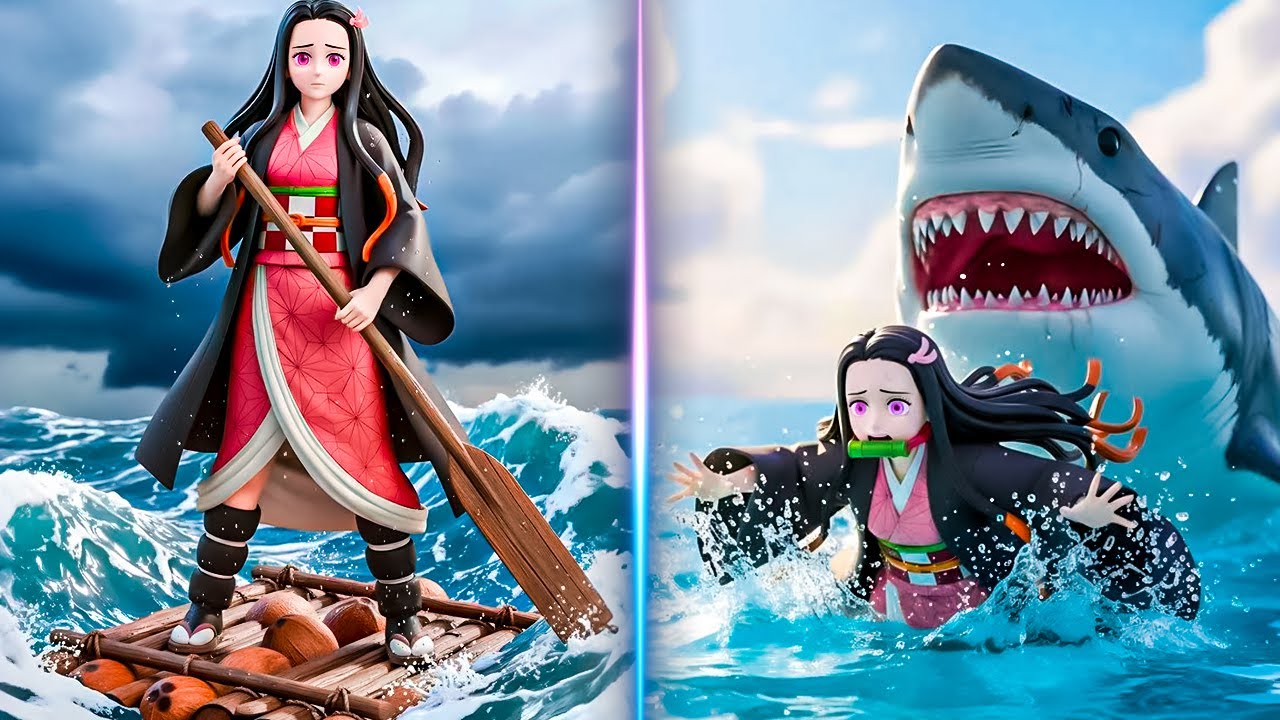 VENGE-FILLED NEZUKO SURVIVES ON A DESOLATE ISLAND AND RETURNS TO REVENGE TANJIRO'S BETRAYAL