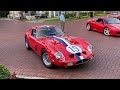 How to show off at a Ferrari event, show up in the most expensive car in the world, Ferrari 250 GTO!