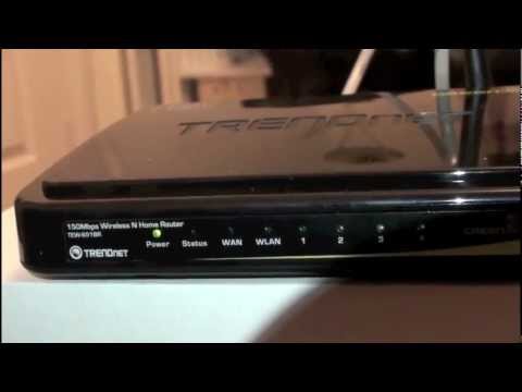 Video: Paano Mag-set Up Ng Isang Trendnet Router